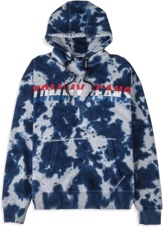Tommy Jeans TJM Vintage hoodie Blauw Heren
