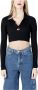TOMMY JEANS Gebreide trui TJW BADGE RIB COLLAR SWEATER met kraag en badge - Thumbnail 3