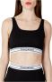 Tommy Jeans TJW SP CRP Logo Tapi Dw0Dw15300Bds Zwart Dames - Thumbnail 1