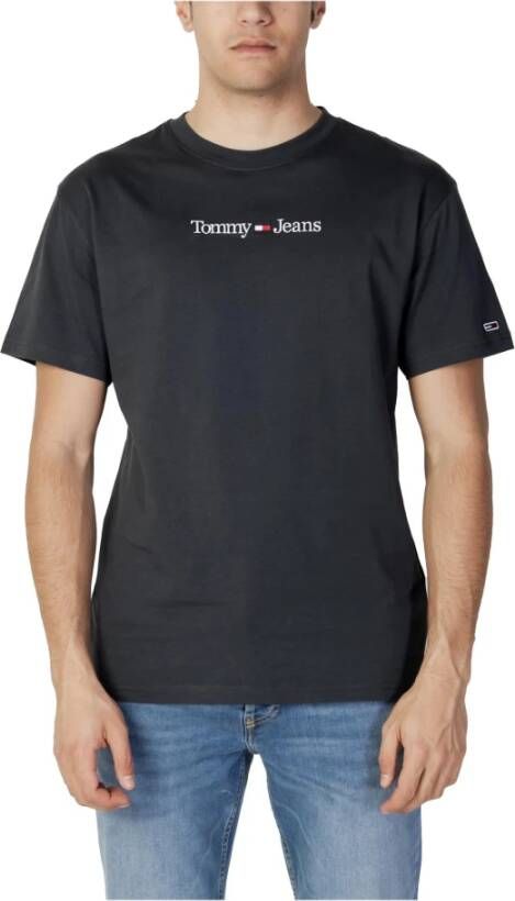 Tommy Jeans Tommy Hilfiger Jeans Men& T-shirt Grijs Heren
