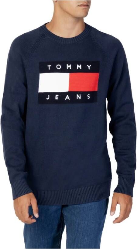 Tommy Jeans Tommy Hilfiger Jeans Men's Knitwear Blauw Heren