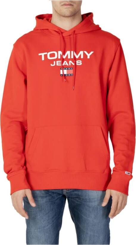 Tommy Jeans Tommy Hilfiger Jeans Men's Sweatshirt Rood Heren