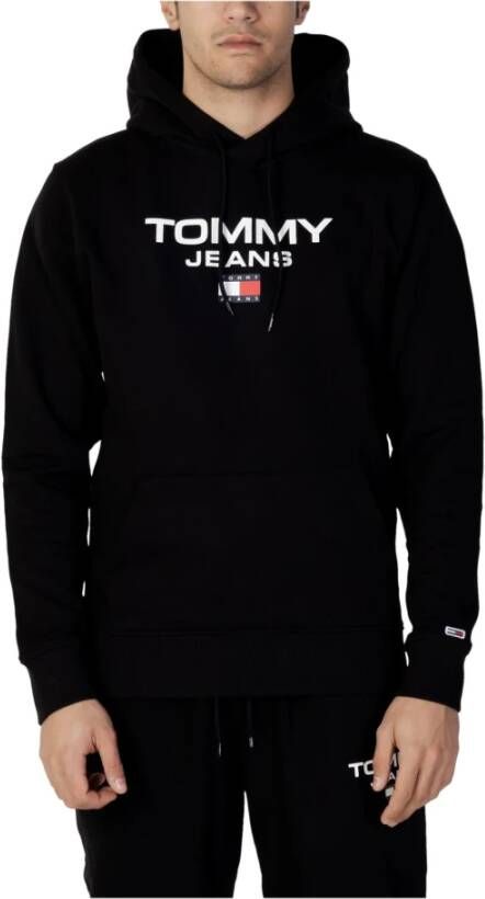 Tommy Jeans Tommy Hilfiger Jeans Men's Sweatshirt Zwart Heren