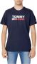 Tommy Jeans Tommy Hilfiger Jeans Men's T-shirt Blauw Heren - Thumbnail 2