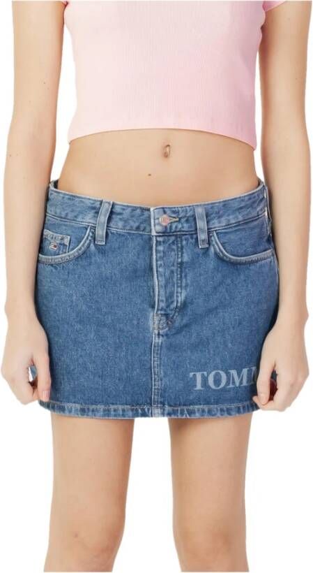 Tommy Jeans Tommy Hilfiger Jeans Women's Skirt Blauw Dames