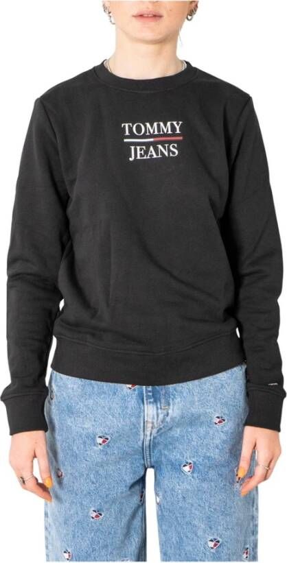 Tommy Jeans Tommy Hilfiger Jeans Women's Sweatshirt Zwart Dames