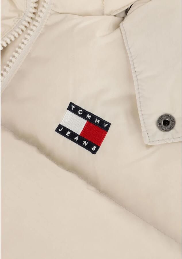 TOMMY JEANS Dames Jassen Tjw Alaska Puffer Ex Gebroken Wit