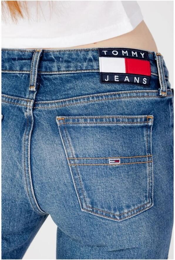 Tommy Jeans Blauwe Rits en Knoopsluiting Dames Jeans Blue Dames - Foto 2
