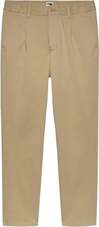 Tommy Jeans Beige Chino Broek met Elastische Taille Brown Heren - Foto 3
