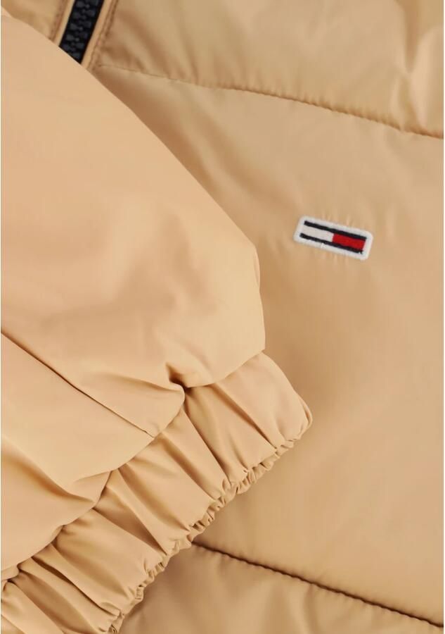 Tommy Jeans Beige Puffer Jas Essential Stijl Beige Heren