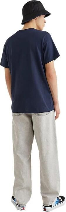 TOMMY JEANS T-shirt TJM ORIGINAL JERSEY V NECK TEE met v-hals en subtiele logo-vlag - Foto 14