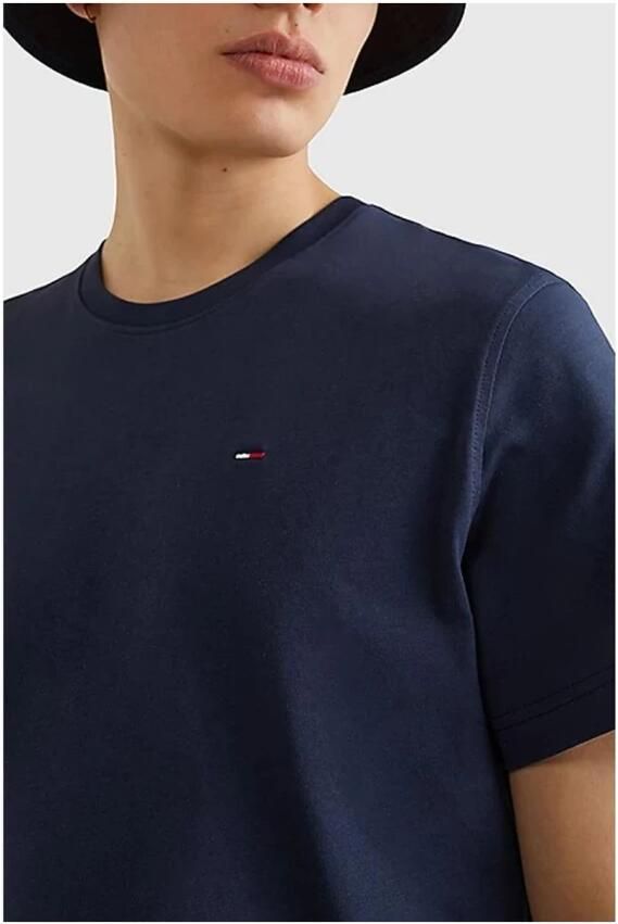 TOMMY JEANS T-shirt TJM ORIGINAL JERSEY V NECK TEE met v-hals en subtiele logo-vlag - Foto 11