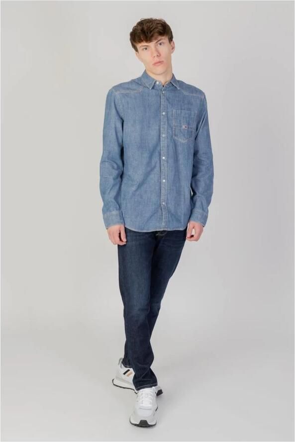 Tommy Hilfiger Overhemd Lange Mouw TJM RLX WESTERN DENI DM0DM16609