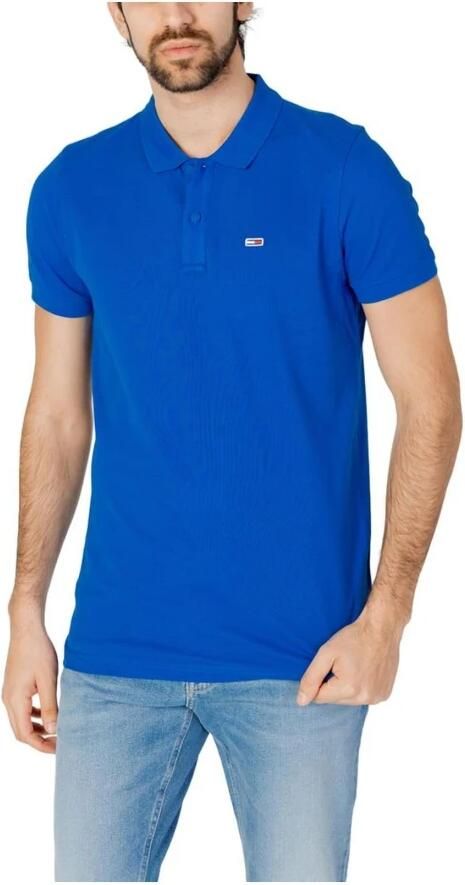 Tommy Hilfiger T-shirt Classic Fit poloshirt met korte mouwen koningsblauw - Foto 4