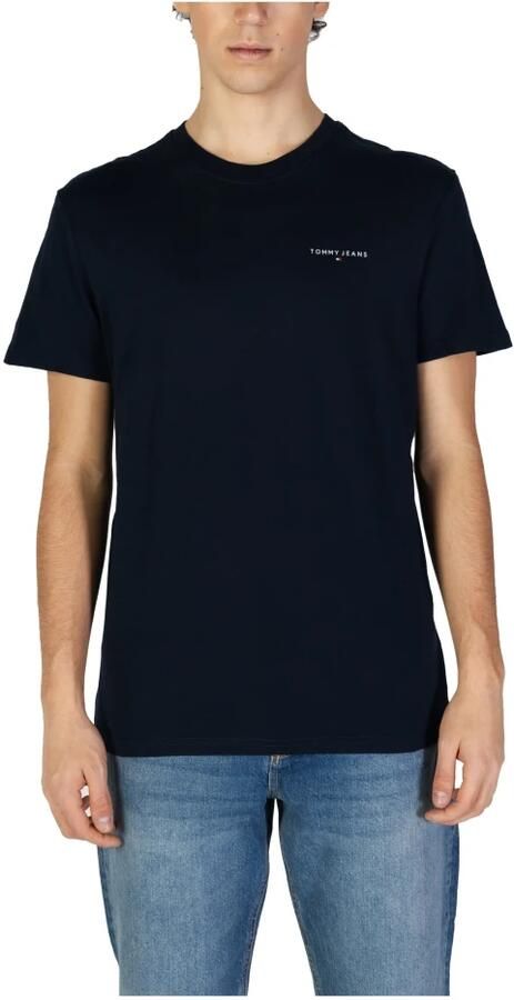 Tommy Jeans Plus Shirt met ronde hals TJM SLIM LINEAR CHEST SS TEE EXT - Foto 3