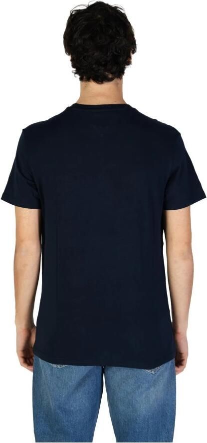 Tommy Jeans Plus Shirt met ronde hals TJM SLIM LINEAR CHEST SS TEE EXT