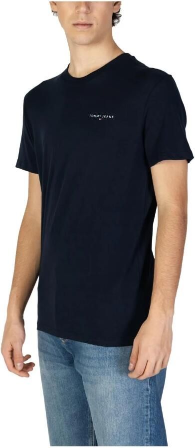 Tommy Jeans Plus Shirt met ronde hals TJM SLIM LINEAR CHEST SS TEE EXT - Foto 2