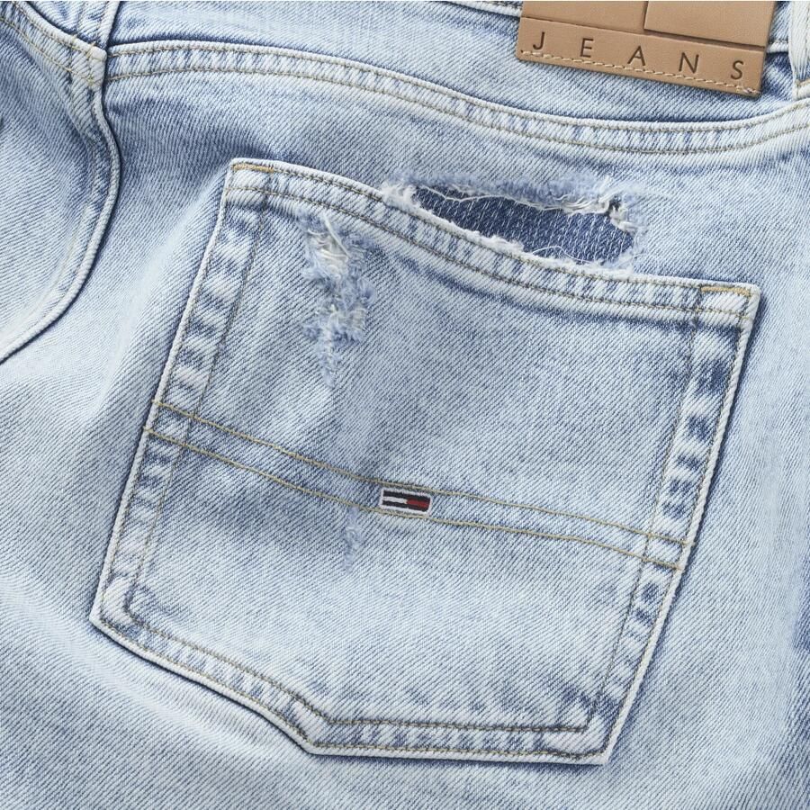 Tommy Jeans Blauwe Distressed Relaxed Fit Jeans Blue Heren