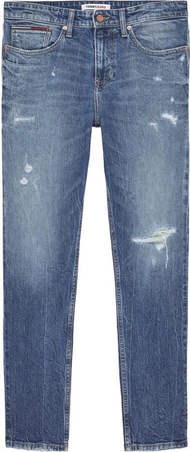 Tommy Jeans Regenerative Cotton Tapered Blue Jeans Blue Heren - Foto 3
