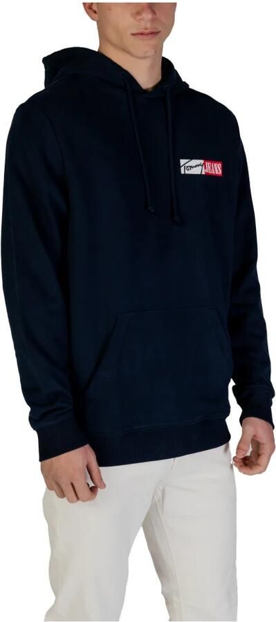 Tommy Jeans Plus Hoodie TJM REG ENTRY GRAPHIC HOODIE EXT in grote maten logoprint kangoeroezak - Foto 7