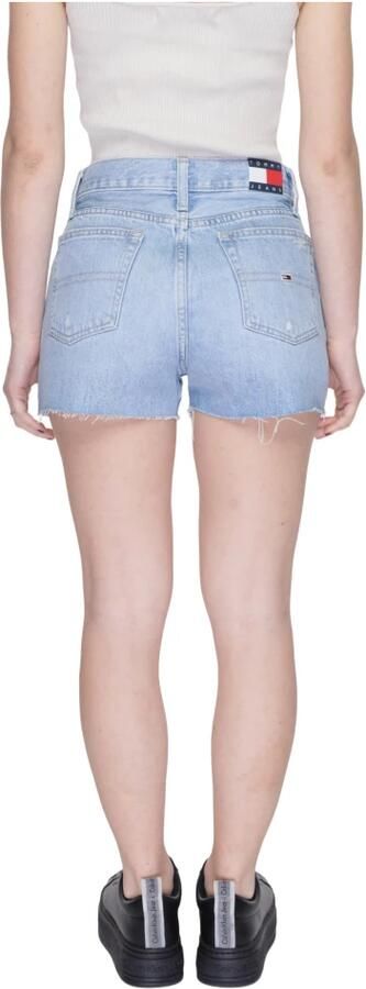 TOMMY JEANS Short HOT PANT BH0015 met heavy destroyed effecten aan de zoom - Foto 7