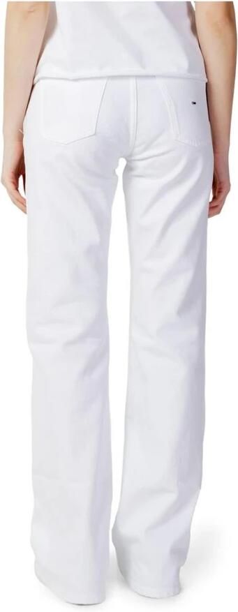 Tommy Jeans Klassieke witte straight jeans voor vrouwen White Dames - Foto 3