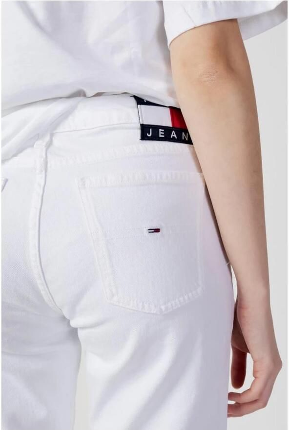 Tommy Jeans Klassieke witte straight jeans voor vrouwen White Dames - Foto 2