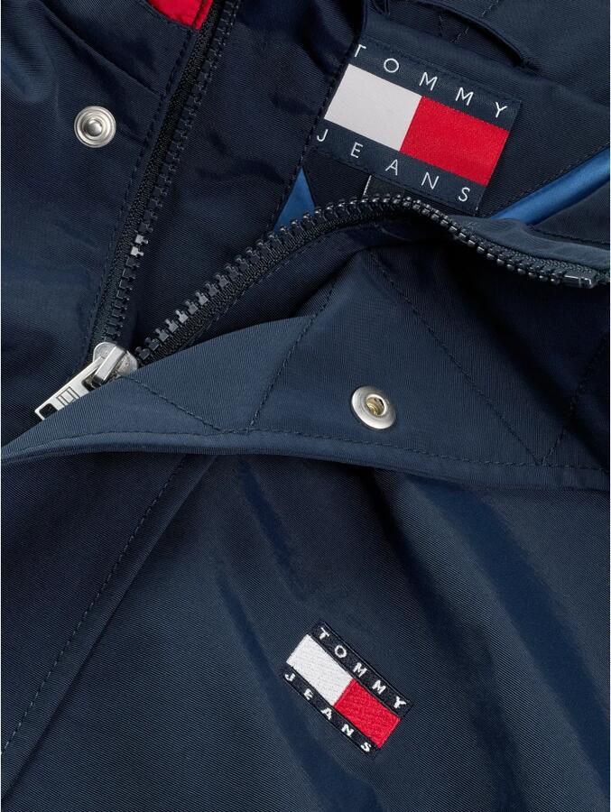 Tommy Jeans Windjack DNA Colour Block Collar Jacket Dark Night Navy