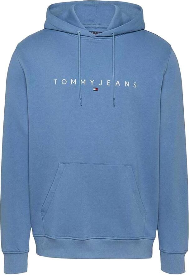 TOMMY JEANS Heren Truien & Vesten Tjm Reg Badge Hoodie Ext Blauw - Foto 5