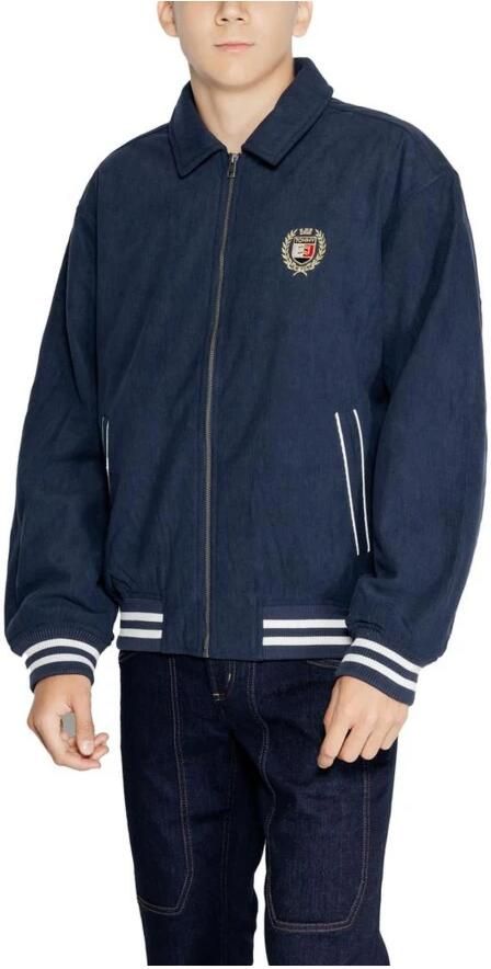 Tommy Jeans Blauwe Polyester Herenjas Herfst Winter Collectie Blue Heren - Foto 3