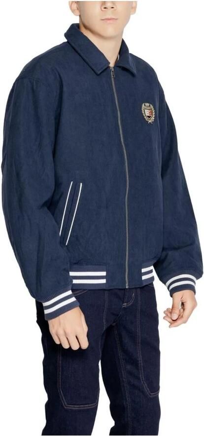 Tommy Jeans Blauwe Polyester Herenjas Herfst Winter Collectie Blue Heren - Foto 4