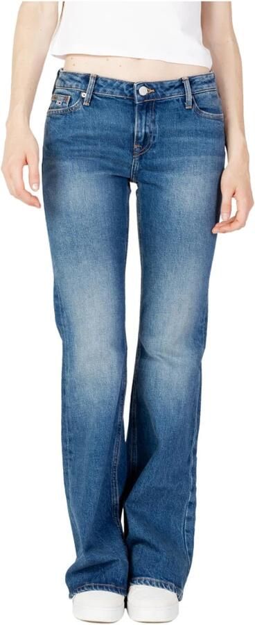 Tommy Jeans Blauwe Rits en Knoopsluiting Dames Jeans Blue Dames - Foto 5
