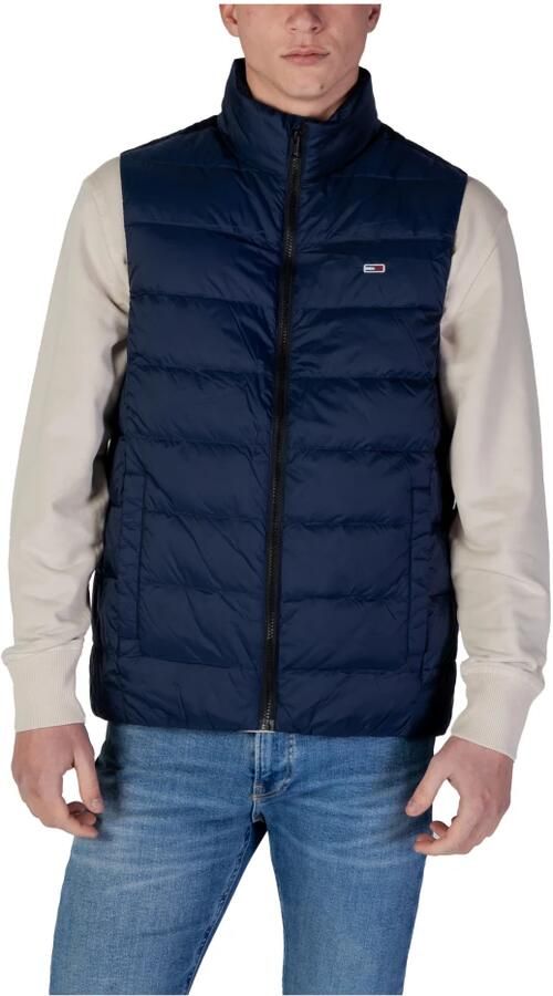 Tommy Jeans Plus Bodywarmer TJM LT DOWN VEST EXT in grote maten logoborduring insteekzakken - Foto 3