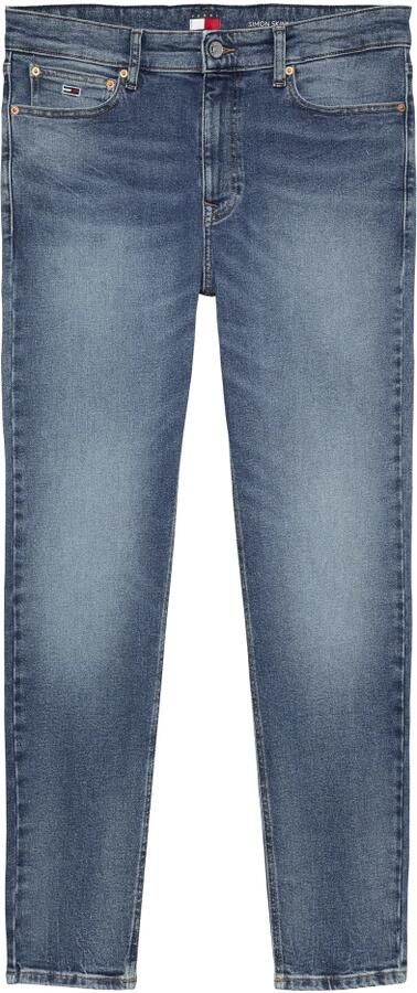 Tommy Jeans Blauwe Skinny Fit Stretch Denim Jeans Blue Heren - Foto 7