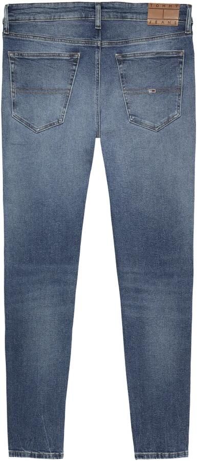 Tommy Jeans Blauwe Skinny Fit Stretch Denim Jeans Blue Heren - Foto 6