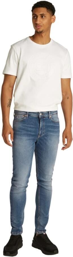 Tommy Jeans Blauwe Skinny Fit Stretch Denim Jeans Blue Heren - Foto 8