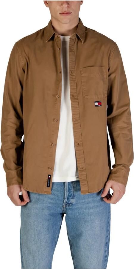 Tommy Hilfiger Overhemd Lange Mouw TJM REG WASHED TWILL DM0DM21107