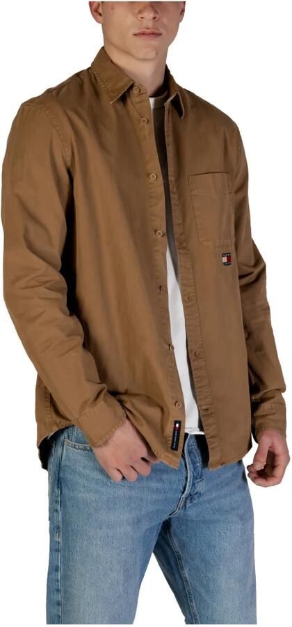 Tommy Hilfiger Overhemd Lange Mouw TJM REG WASHED TWILL DM0DM21107 - Foto 2