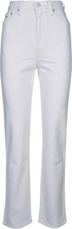 Tommy Jeans Klassieke Denim Jeans voor dagelijks gebruik White Dames