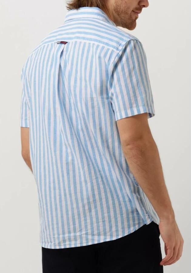 TOMMY JEANS Linnen overhemd TJM RLX SS STRIPE LINEN SHIRT in gestreepte look - Foto 2