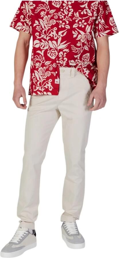 Tommy Jeans Casual katoenmix beige broek Beige Heren - Foto 3