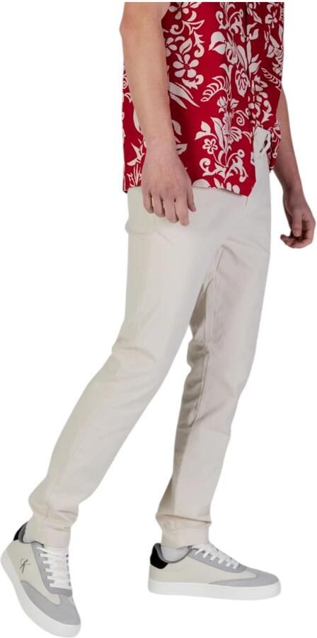 Tommy Jeans Casual katoenmix beige broek Beige Heren - Foto 2