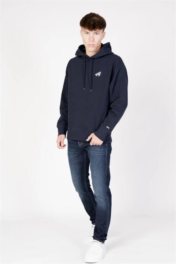 Tommy Jeans Heren Sweatshirt Blauw van Tommy Hilfiger Jeans Blauw Heren
