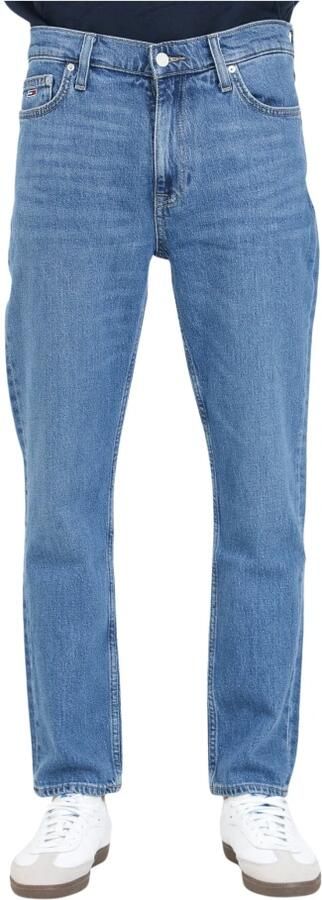 TOMMY JEANS Regular fit jeans DAD JEAN RGLR TPRD met gestempeld logo - Foto 3