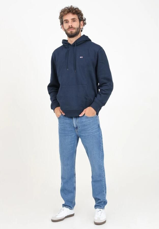 TOMMY JEANS Regular fit jeans DAD JEAN RGLR TPRD met gestempeld logo