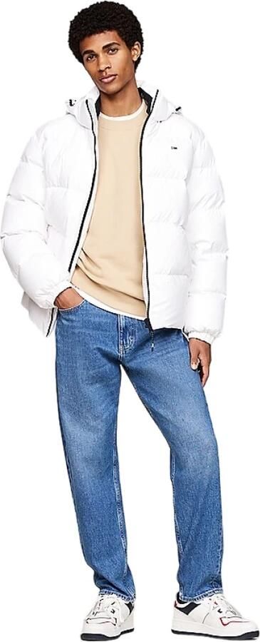 Tommy Hilfiger Korte donsjas met afneembare capuchon White Heren - Foto 2