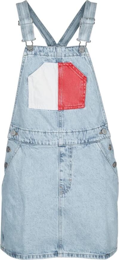Tommy Jeans Elegante Jurk voor elke gelegenheid Blue Dames