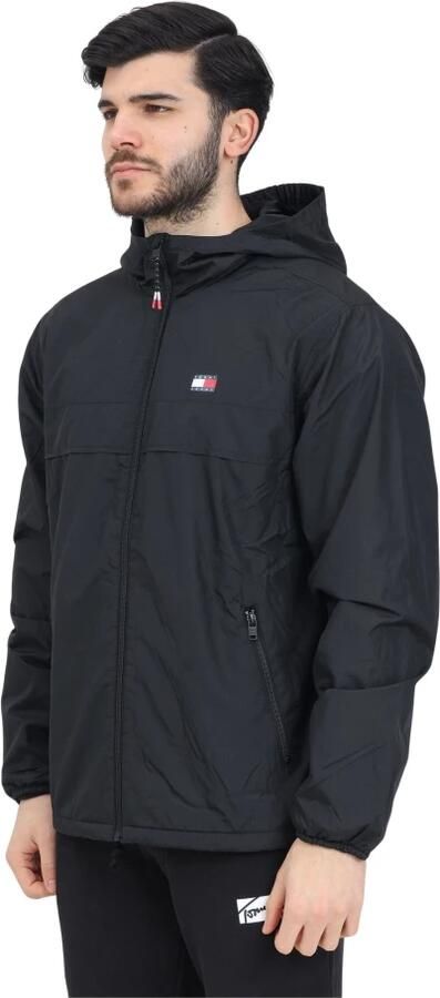 TOMMY JEANS Heren Jassen Tjm Fleece Lined Chicago Jacket Zwart - Foto 5