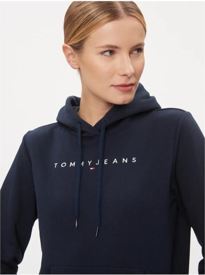 TOMMY JEANS Hoodie TJW REG LINEAR HOODIE met een logo-opschrift