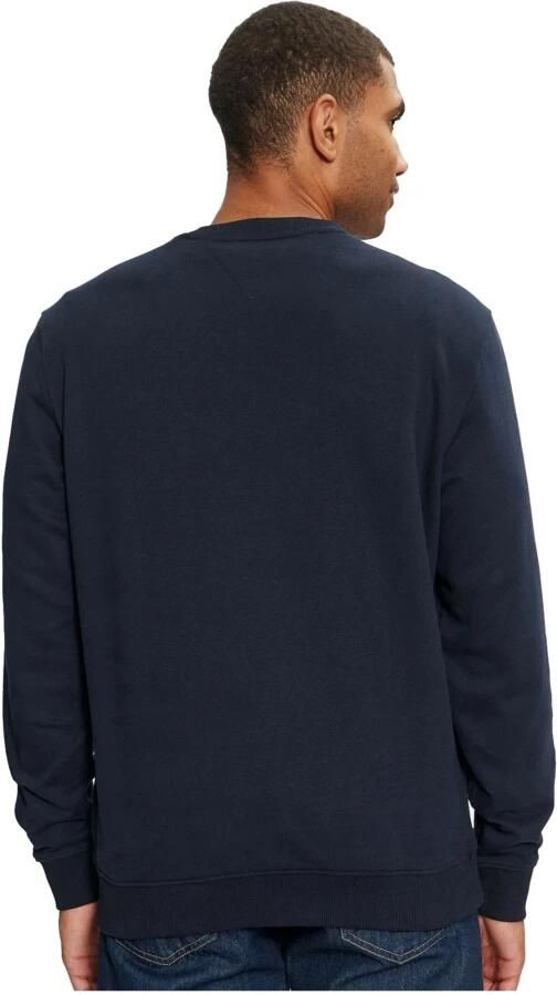 Tommy Jeans Katoenen crewneck sweatshirt met logoborduursel Blue Heren - Foto 3
